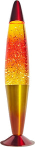 16 Inch Rainbow Glitter Lamp with 2 Bulbs, Sunset Lamp Sunrise Lamp,
