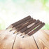 NUOBESTY 30 pcs Natural Retro Twig Pencils, Wood Branch Pencil Supplies, Rustic Tree Branch Office Gifts