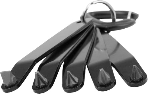 Performance Tool W30977 Low Profile Offset Screwdriver Set with 5 Popular Sizes, Corrosion-Resistant Steel Handles, and Compact Storage by Performance Tool