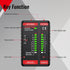 HT812A Ethernet Cable Tester with RJ45 RJ11 Port, Fast/Slow Gear, 60V Continuity Test for CAT5/CAT6