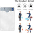 Owfeel RFID Blocking Silver Credit Card Sleeves Pack of 15 - Contactless Card Protection Holders, Anti Theft Waterproof