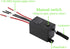 Meskliu 12V 12V/24V/48V/10A 328FT Wireless Mini Remote Control Switch, DC Relay with Long Range, Wireless RF Switch