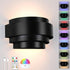 Lightess Rechargeable Wall Sconces with Remote Control, Cordless Wall Light Battery Operated