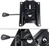 Heavy Duty Office Chair Tilt Base, Control Lift Mechanism Black Swivel Base Plate 6.8" x 5.5" Replacement Parts