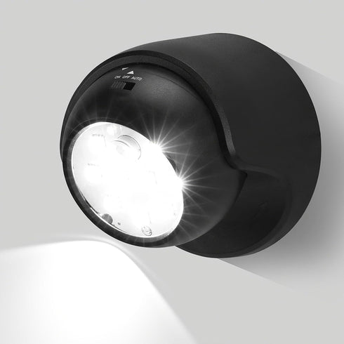 LemonBest Motion Sensor Outdoor Lights - Outdoor Motion Sensor Light Battery Operated