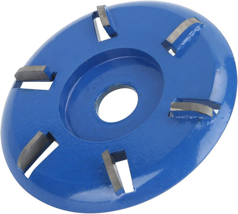 Stump Remover Angle Grinder Wood Carving Disc, 6 Teeth Chainsaw Mill Cutter for Woodworking