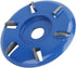 Stump Remover Angle Grinder Wood Carving Disc, 6 Teeth Chainsaw Mill Cutter for Woodworking