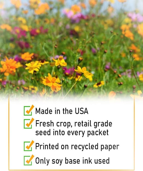 GFF Grass Flip Flops Pack 25 Packet of Pre-Filled Bouquet Seed Mix Girl Boy Baby Shower Party Favors Baby Announcements