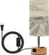 YETTASBIN Vintage Farm Bedroom Bedside Table Lamp, 3 Way Dimmable Touch LED Nightstand
