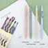 Ddaowanx Gel Pens, 4 Pcs 0.5mm Quick Dry Black Ink Pens, Fine Point Smooth Writing for Office School Supplies Gifts