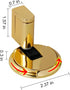 Windproof Door Stopper, Heavy Duty Floor Door Stop to Keep Door Open, No Drilling with Screws and 3M Adhesive