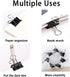 Extra Large 2.4 Inch Binder Clips (24 Pack), Upgrade Giant Paper Clips for Office and Home Supplies, Black