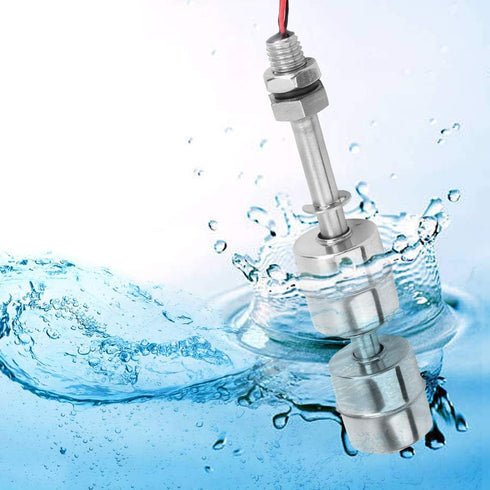 Stainless Steel Water Level Sensor Switch for Pool, Double Ball Water Level Controller (100mm / 3.94in)
