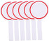 MAGICLULU 12 Pcs Score Board Voting Paddle, Hand Held White Board, Single Side Scoreboard for Office