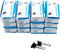 Mini Binder Clips, 1/2 Inch, 12 Pack, Medium, Black, Document Organizing, Office Work, Archive Work