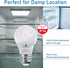 YukiHalu A15 Appliance Light Bulb, 60W Equivalent, 600 Lumens, 7W, 120V, 5000K Daylight, E26 Base