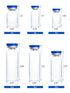 otwooi 15ml Sealed Empty Vials for Injection, Transparent Glass Vials with Self-Healing Injection Port, 10pcs