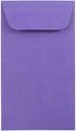JAM PAPER #5.5 Coin Colored Business Envelopes, Violet Purple Recycled, 50/Pack