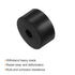 8pcs Rubber Spacer 1.57 Inch OD 0.4 Inch ID 0.8 Inch Thick Neoprene Round Anti Vibration Isolation Pads for Home Cars