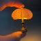 HFLWYWD DIY Sea Urchin Night Light,Portable Sea Urchin Beach Themed Night Light,Sea Urchin