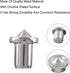 28 Pcs Dowel and Tenon Center Transfer Plugs, Solid Doweling Marker Tool for Woodworking