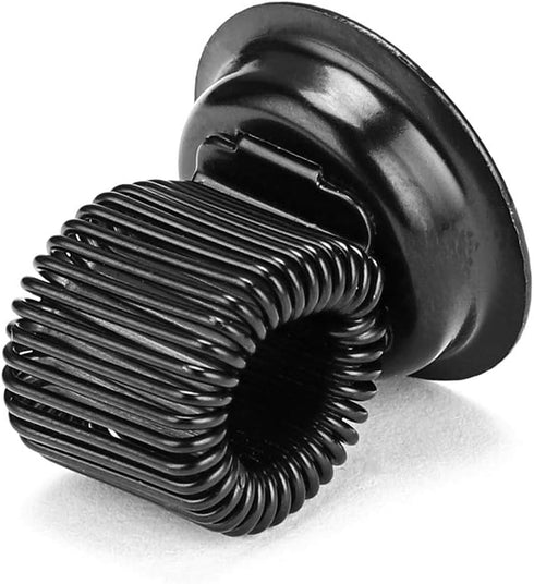 BTSKY Stainless Steel Pen Holder Clips 8 Pack (Black)
