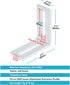 30 Pack 2020 Series Aluminum Corner Bracket, 1-5/8" x 11/16" L Shaped Connector, 3mm Thickness