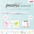 uni Propus 5 Colors Set, Smoke Color Highlighter (Pus-103T 5C3)