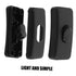 10pcs 2A 125-250V Inline Electrical Lamp Switch Rocker Button Control Black Power On/Off Replacement for Floor Lamps