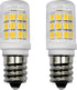 E12 LED Fridge Water Dispenser Light Bulb, 2W (15W Replacement), 120V T5 Tubular Appliance Bulb, 6000K Daylight White,