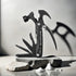 Unique Gifts for Fathers Day Men from Daughter Son Kids, All in One Multitool Hammer Survival Kit for Dad