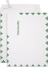 Blue Summit First-Class Envelope, 100 Count, 10 x 13 Peel & Seal Envelopes, White Wove