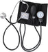MABIS Professional Aneroid Sphygmomanometer Blood Pressure Gauge, Stethoscope and Blood Pressure Cuff, With Carrying Case, Adult Large Cuff, Black