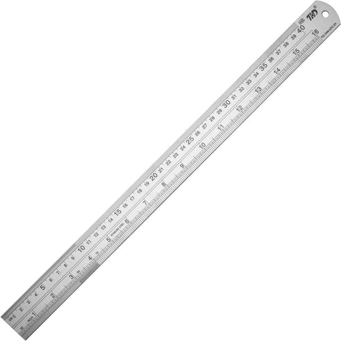 ZZTX 16 Inch Metal Straight Edge Ruler Set - Stainless Steel Ruler Bulk 1 Pack