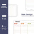 Magnetic Weekly Calendar Whiteboard for Fridge, Refrigerator Dry Erase Weekly White Board, 2 List Boards, 4 Markers