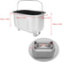 Commercial AUNMAS Bread Machine Baking Bucket, Stainless Steel Anti Stick Household Baking Bucket with Mixing Paddles