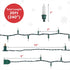 100 Count 20 PREXTEX Clear Christmas Lights - ft Ultra Bright String Lights with Green Wire for Indoor and Outdoor Use