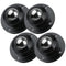 NUOBESTY 4pcs 45x45mm Self Adhesive Swivel Mini Caster Wheels, 360-degree Rotation General