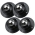 NUOBESTY 4pcs 45x45mm Self Adhesive Swivel Mini Caster Wheels, 360-degree Rotation General
