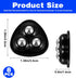 Thrymme 8 Pack 360 Countertop, Appliance Casters, Peel-and-Stick Small Appliance Slider Swivel, Triangular Rollers
