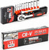 Ratchet Socket Wrench Set, 1/4 Inch Drive Mechanic Tool Kit with 12-Pieces Metric Sockets and Extension Bar