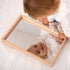 TickiT Small Wooden Mirror Tray