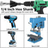 1/4" Hex Shank Deburring External Chamfer Tool, Tungsten Carbide Blade for Repairing Damaged Bolts