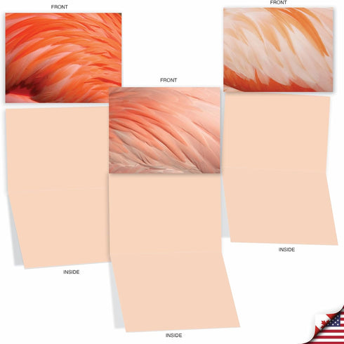 The Best Card Company - 10 Assorted Blank Notecards Box Set, 4 x 5.12 Inch with Envelopes
