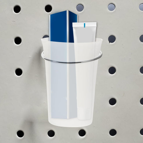 Set Cabilock Pegboard Bins and Hooks for Garage Organization, Small Parts Storage Baskets with Pegboard Hooks