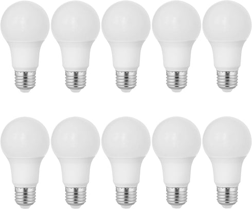Satco S11401 9-Watt A19 LED Light Bulb, 5000K Natural Light, 800 Lumens,