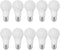 Satco S11401 9-Watt A19 LED Light Bulb, 5000K Natural Light, 800 Lumens,