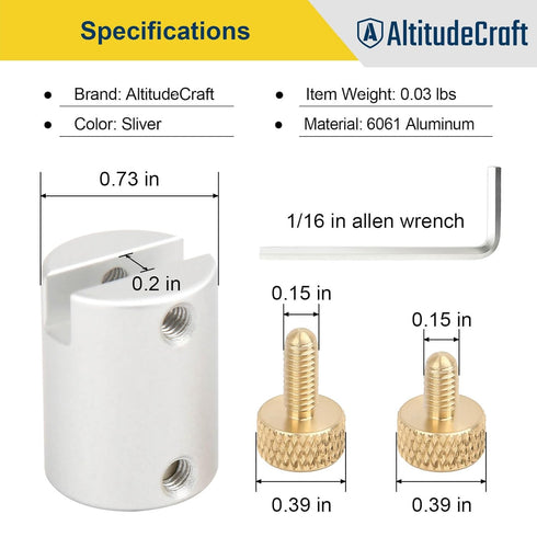 Bullet Comparator Kit with 14 Inserts, Universal Fit for .17 to .45 Calibers, Precision Reloading Supplies