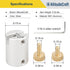 Bullet Comparator Kit with 14 Inserts, Universal Fit for .17 to .45 Calibers, Precision Reloading Supplies