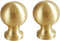 SANCHAKOU Cabinets Drawers Knobs 2 Pack Bedside Table Round Shoe Cabinet Bright Gold